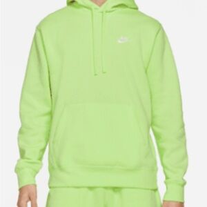 New🌿Nike Neon Green Pullover Hoodie